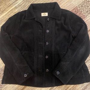 marine Layer Black Corduroy Jacket